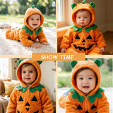 Baby Halloween Costumes Cute Infant Pumpkin Outfit 0-18M