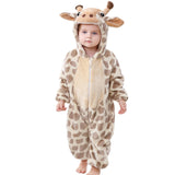 0-4T Infant Baby Halloween Costume Animal Hooded Romper Outfit