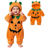 Baby Halloween Costumes Cute Infant Pumpkin Outfit 0-18M