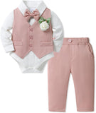 SANMIO Baby Boy Baptism Outfit Suit Set Christening Formal 0-24M
