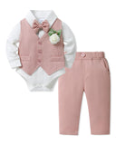 SANMIO Baby Boy Baptism Outfit Suit Set Christening Formal 0-24M