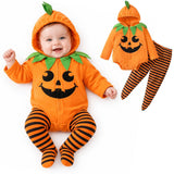 Baby Halloween Costumes Cute Infant Pumpkin Outfit 0-18M