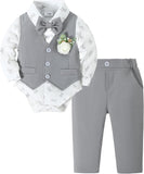 SANMIO Baby Boy Baptism Outfit Suit Set Christening Formal 0-24M