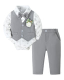 SANMIO Baby Boy Baptism Outfit Suit Set Christening Formal 0-24M