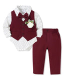 SANMIO Baby Boy Baptism Outfit Suit Set Christening Formal 0-24M
