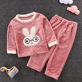 Kid Baby Boy Girl Thickened Winter Pajamas