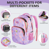 Kid Girl Boy Water Resistant Bookbag Backpack for Work College and Travel