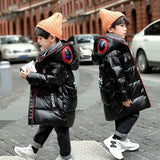 Kid Boy Down Padded Thickened Winter Coats Jackets