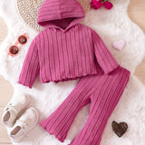 Baby Girls Knitted Long Sleeve 2 Pcs Sets