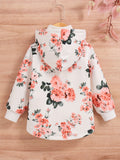 Kid Baby Girl Winter Cartoon Jacket Soft Polyester Coats