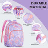 Kid Girl Boy Water Resistant Bookbag Backpack for Work College and Travel