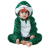 0-4T Infant Baby Halloween Costume Animal Hooded Romper Outfit