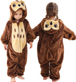 0-4T Infant Baby Halloween Costume Animal Hooded Romper Outfit