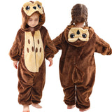0-4T Infant Baby Halloween Costume Animal Hooded Romper Outfit