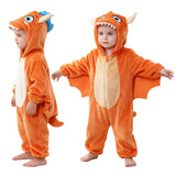 0-4T Infant Baby Halloween Costume Animal Hooded Romper Outfit