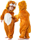 0-4T Infant Baby Halloween Costume Animal Hooded Romper Outfit