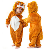 0-4T Infant Baby Halloween Costume Animal Hooded Romper Outfit