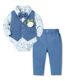 SANMIO Baby Boy Baptism Outfit Suit Set Christening Formal 0-24M