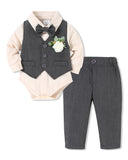 SANMIO Baby Boy Baptism Outfit Suit Set Christening Formal 0-24M