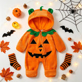 Baby Halloween Costumes Cute Infant Pumpkin Outfit 0-18M