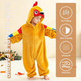 0-4T Infant Baby Halloween Costume Animal Hooded Romper Outfit
