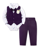 SANMIO Baby Boy Baptism Outfit Suit Set Christening Formal 0-24M