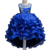 Kid Girl Princess Cake Puffy Show Dresses