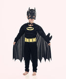 Dress Children Halloween Vampire Black Bat Costume Cosplay Black Cape