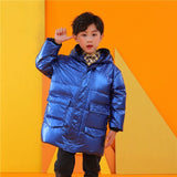 Kid Boy Down Cotton Wadded Winter Jacket Coats