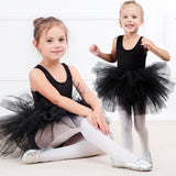 1-5Y Kid Baby Girl Ballet Swan Dance Performance Dress