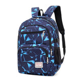 3pcs/set High School Boy Student Travel Backpacks One Shoulder Schoolbags