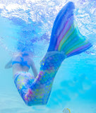 Fancy Kids Adults Mermaid Tails Swimwear Bathing Swimsuit