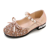 Kid Summer Girls Shoes Fling Glitter Dance Shoes
