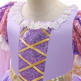 2-10T Kid Girl Princess Gown Halloween Birthday Christmas Party Dress With Acc