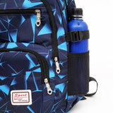 3pcs/set High School Boy Student Travel Backpacks One Shoulder Schoolbags