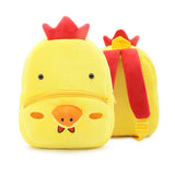 Kid Kindergarten Cartoon Plush Schoolbag Animal Backpacks