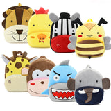 Kid Kindergarten Cartoon Plush Schoolbag Animal Backpacks