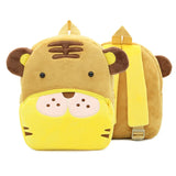Kid Kindergarten Cartoon Plush Schoolbag Animal Backpacks