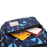 3pcs/set High School Boy Student Travel Backpacks One Shoulder Schoolbags