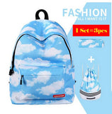 Teenage Girls Kawaii Cute Backpack Pencil Case Bags 3 Pcs/set
