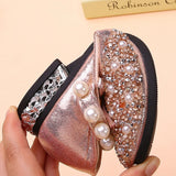 Kid Summer Girls Shoes Fling Glitter Dance Shoes