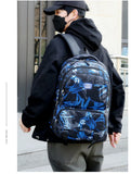Oxford Unisex Business Trip Backpacks High Capacity Student Backpack SchoolBag