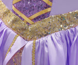 2-10T Kid Girl Princess Gown Halloween Birthday Christmas Party Dress With Acc