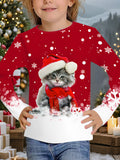 New Girls Cute Casual Fashion High Quality Christmas Women's Long Sleeves