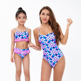 Swimsuit Parent-Child Mermaid Bikini Mother Daughter Swimsuit Girl