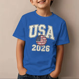 Kid Boy Girl USA Independence Day 250th Anniversary Fashion Summer T-Shirt