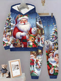 TEMU's New Christmas Children's Hooded Sweater Set 2 Pieces