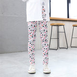 2-12T Kid Girl Korean Thin Milk Shredded Leggings Pants