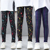 2-12T Kid Girl Korean Thin Milk Shredded Leggings Pants