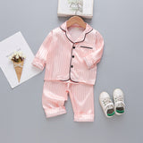 6M-4T Baby Girl Boy Long-sleeved Simulated Silk Loungewear Satin Ice Silk Pajamas
